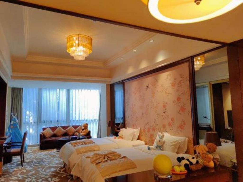 Sichuan Tennis International Hotel Main Building Chengdu Exterior foto